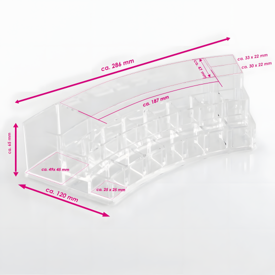 Acrylic Makeup Organizer 